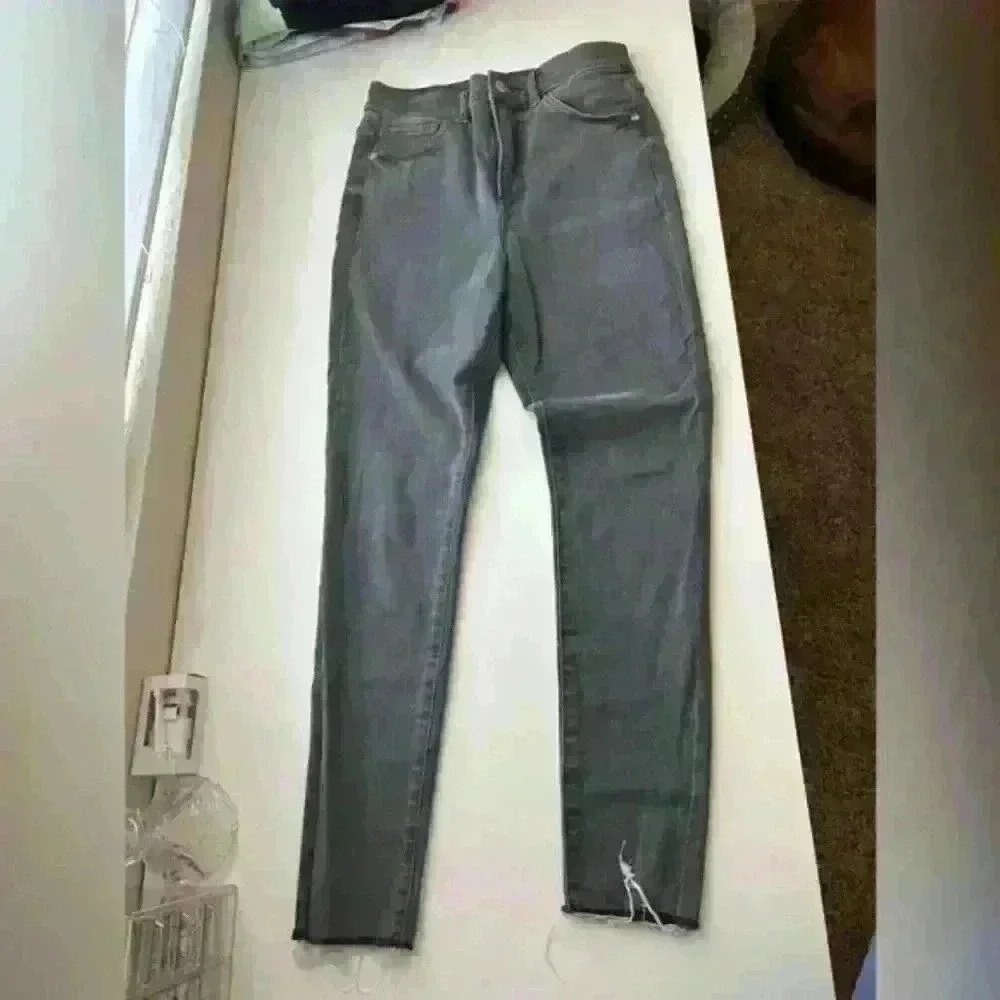 Express super high-rise skinny jeans